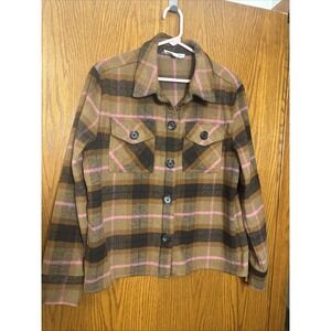 Dakota Steve Madden Plaid Jacket Shacket Size‎ Large